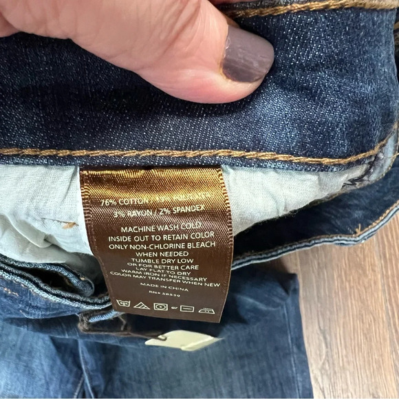 🆕 Kut from the Kloth Catherine Boyfriend Cuffed Jeans SZ 2 - Picture 7 of 8